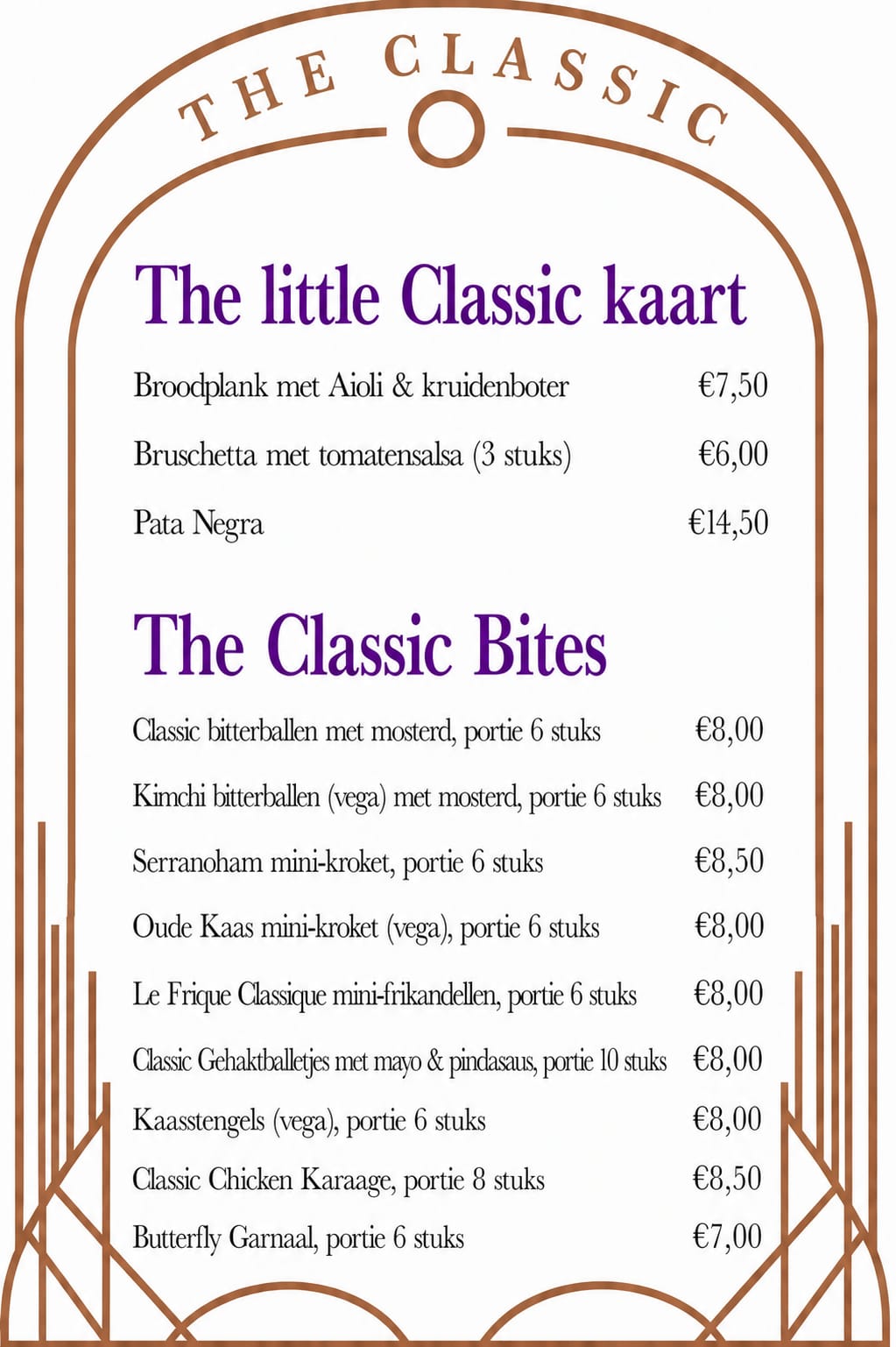 Bites at The Classic
